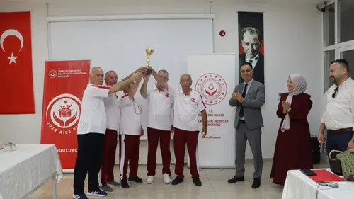 Zonguldak'ta Kıbrıs gazileri arasında bocce müsabakaları düzenlendi