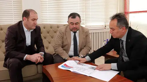 TOGÜ Rektörü Yılmaz'a ziyaret
