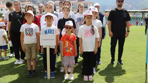 Amasya’da yaz spor okullarının açılışı yapıldı