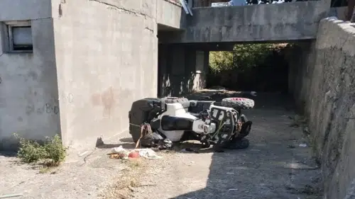 Türkeli'de motosikletin devrildiği kazada bir kişi yaralandı