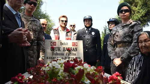 Düzce'de 15 Temmuz Şehidi Emniyet Müdürü Ufuk Baysan'ın Anısına Kavşak İsimlendirildi