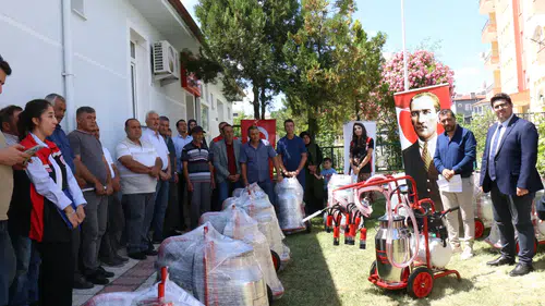 Çiftçilere Süt Sağım Makinesi Desteği