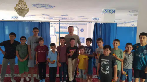 Boğazkale'deki Yaz Kur'an Kursu Öğrencilerine Ziyaret