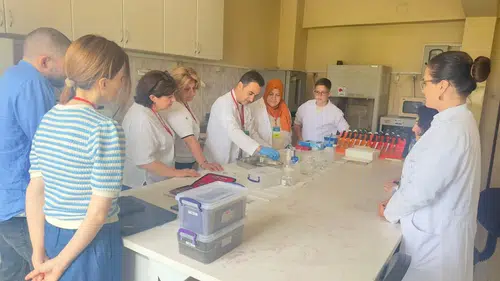 Trabzon Su Ürünleri Merkez Araştırma Enstitüsü ev sahipliğinde teknik eğitim düzenlendi