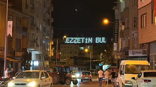 İskilip’in Girişi Işıl Işıl Oldu