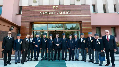 Kıbrıs Barış Harekatı'nın 51. yılında gaziler Samsun'da buluştu