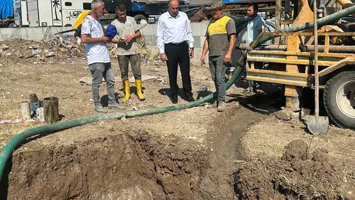 Alaca Belediyesinin Sondaj Çalışmaları Sürüyor