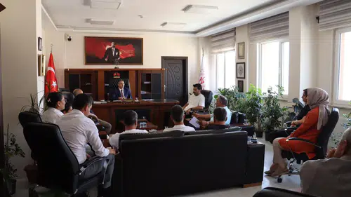 Gençlik ve Spor İl Müdürlüğünde Değerlendirme Toplantısı