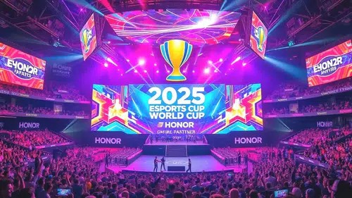 HONOR, 2025 Espor Dünya Kupası'nın resmi akıllı telefon ortağı oldu