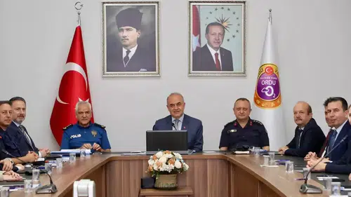 Ordu'da Güvenlik ve Asayiş Değerlendirme Toplantısı gerçekleştirildi