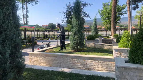 Osmancık'ta Parklarda Bakım ve Onarım Çalışmaları Sürüyor
