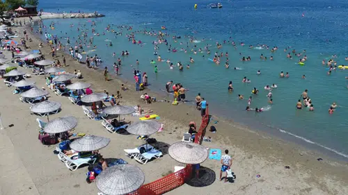 Trabzon'da denize girişlere izin verilmiyor