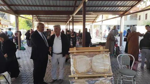 Çizikci, Pazar Esnafıyla Buluştu
