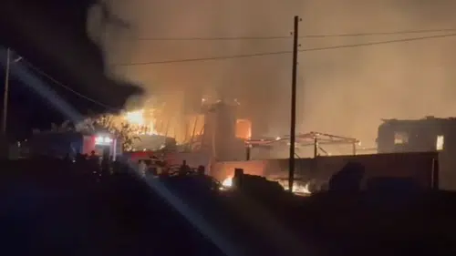 Tahtasız'dan Ayaz Köyüne Geçmiş Olsun Mesajı