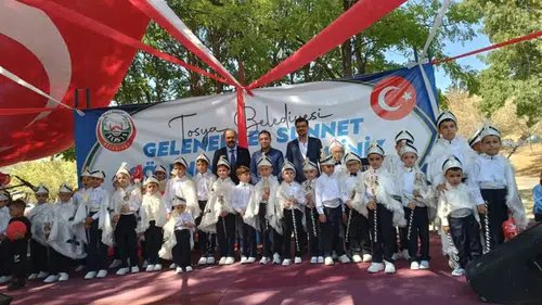 Tosya'da toplu sünnet şöleni düzenlendi