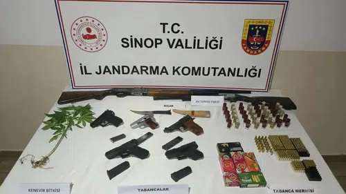 Sinop'ta kaçakçılık operasyonunda 1 zanlı yakalandı