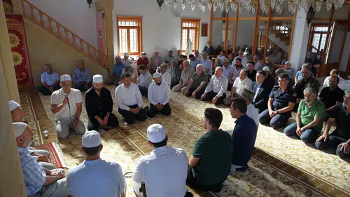Erol Olçok ve Oğlu İçin Mevlit Okutuldu