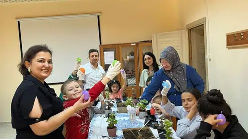 Özel Öğrenciler ‘Evimiz Çiçekleniyor’ Etkinliğinde