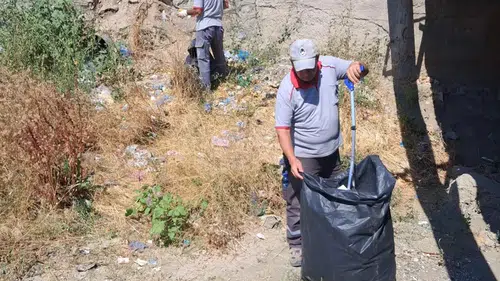 Diği Çayı ve Çevresinde Temizlik Çalışması Yapıldı