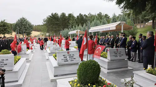 30 Ağustos Zaferi İçin Şehitlikte Buluştular