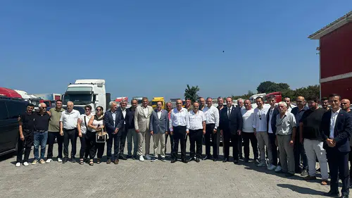 Tahtasız, Kamyoncuların Sorunlarını Dinledi