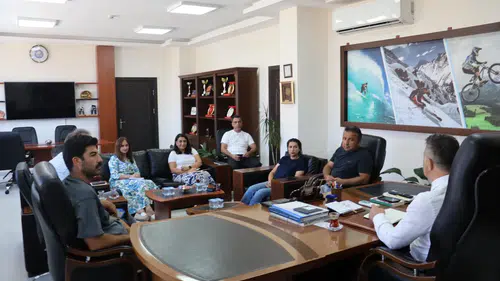 Gençlik ve Spor İl Müdürlüğünde Haftalık Değerlendirme Toplantısı