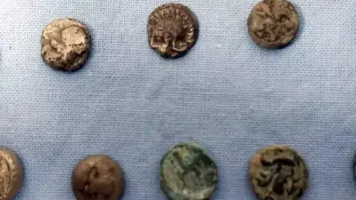 Sinop'ta tarihi eser operasyonunda 16 sikke ve 23 yüzük ele geçirildi