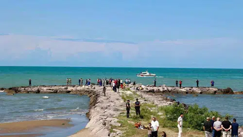 Giresun'da denizde kaybolan kişi için arama çalışması başlatıldı