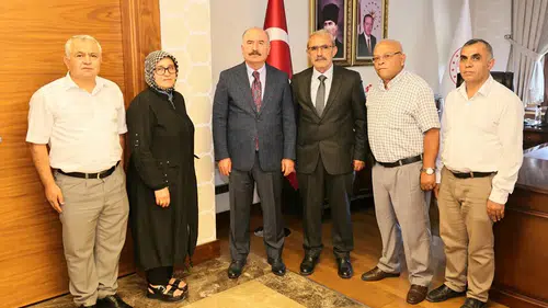 Şehit Aileleri ve Gazilerden Vali Çalgan’a Ziyaret