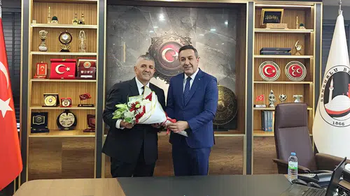 Dere, Çorumlu MHP İzmir İl Başkanını Ağırladı