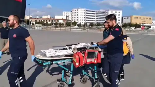 Ambulans Helikopter 8 Aylık Bebek İçin Havalandı