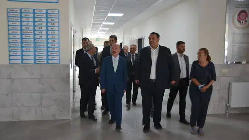 Çalgan, Kargı Cumhuriyet İlkokulu'nu İnceledi