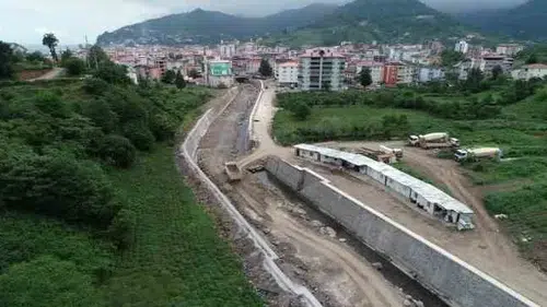 DSİ'nin taşkın kontrol yapıları Artvin'de hasarların önlenmesinde etkili oldu