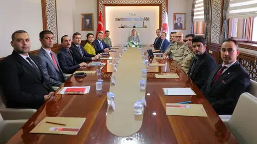 Bayburt'ta Güvenlik ve Asayiş Bilgilendirme Toplantısı yapıldı