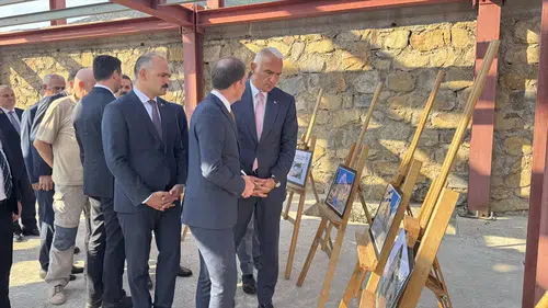 Kültür ve Turizm Bakanı Ersoy, Artvin'deki kanyon ve tarihi kalede inceleme yaptı