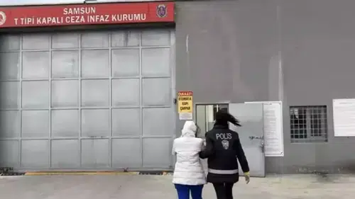 Samsun'da dolandırıcılık ve hakaret suçundan hapis cezası bulunan hükümlü yakalandı