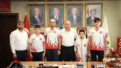 Madalyalı Sporculara Başkan Arslan’dan Tebrik