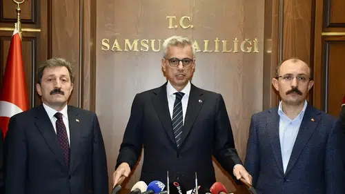Sağlık Bakanı Memişoğlu, Samsun'da konuştu