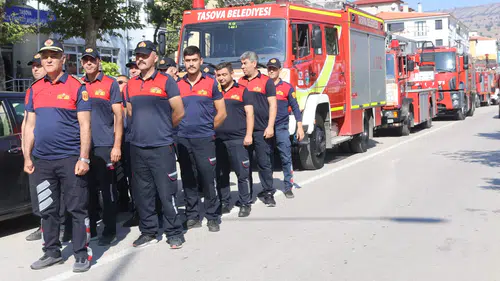 Taşova’da İtfaiye Haftası kutlandı
