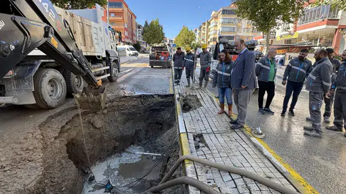 Ana İsale Hattındaki Arızaya Anında Müdahale