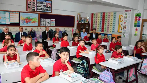 Terme'de ilk ders zili çaldı