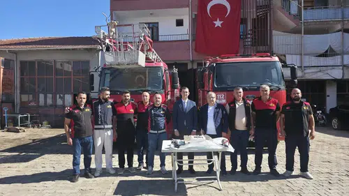 Bayat’ta İtfaiyeciler Unutulmadı