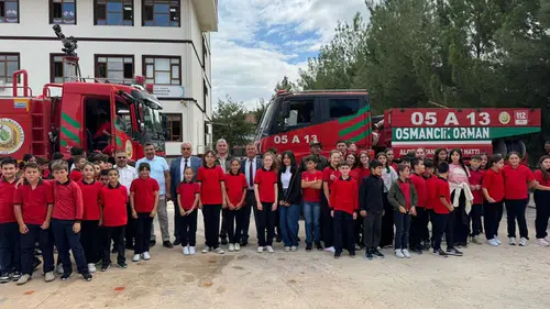 İlkokul Öğrencilerinin İlk Dersi Yeşil Vatan