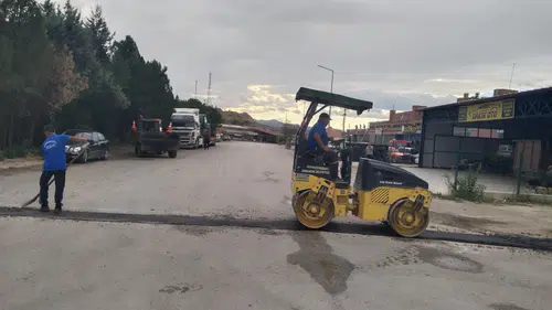 Sanayi Sitesi ve Belkavak Köyü Yollarına Bakım Yapıldı