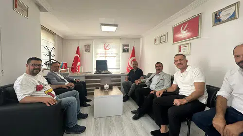 Tahtasız'dan Yeniden Refah Partisi’ne Ziyaret