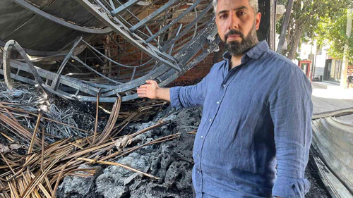 Buca’da çöp yangını: 30 milyon lira zarar