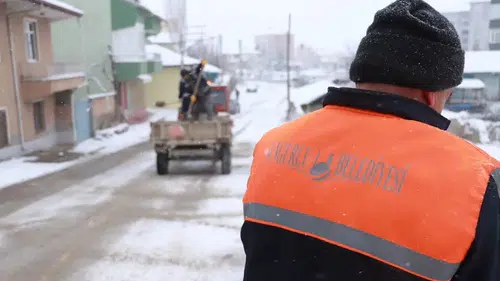 Sungurlu’da Kar Seferberliği