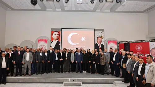 Muhtarlar ve Protokol Yemekte Bir Araya Geldi