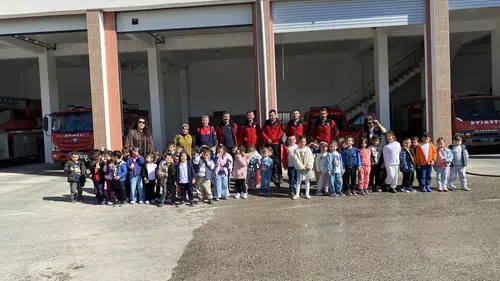 Öğrenciler İtfaiyecilik Mesleğini Deneyimledi