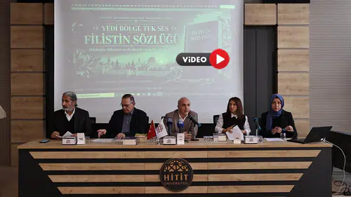 "Yedi Bölge Tek Ses: Filistin Sözlüğü" Programı Düzenlendi